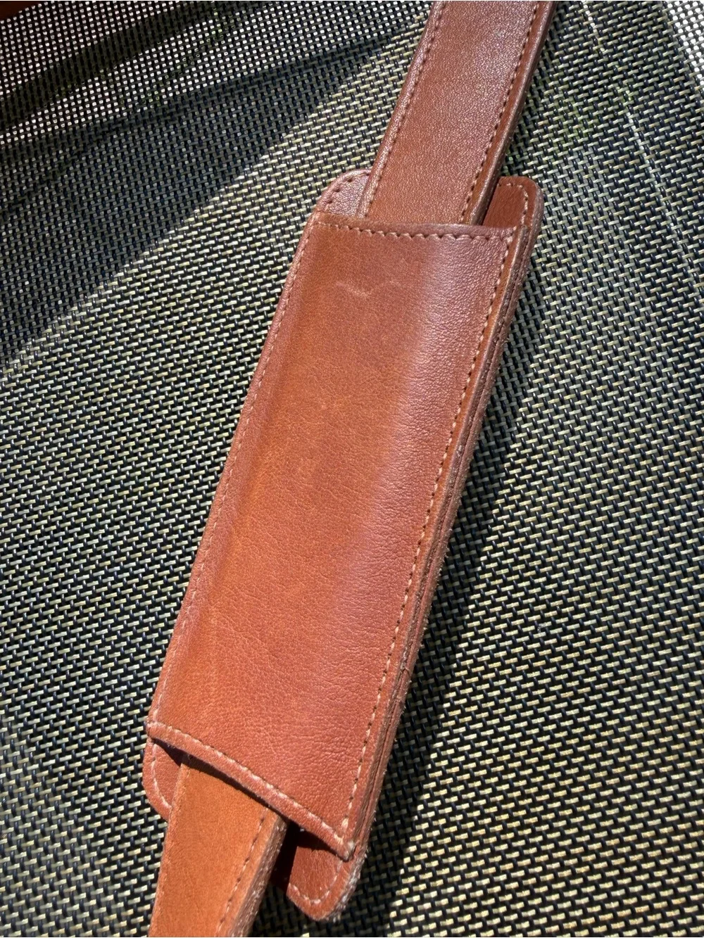 Vintage Coach Morgan Briefcase Leather Brass TouchLock Rare